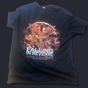 Falling in Reverse Black Graphic T-Shirt